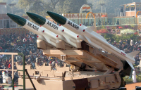 The_'Akash'_super_sonic_cruise_missile_with_a_range_of_25km,_passes_through_the_Rajpath_during_