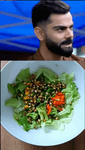 🥗 Super food salad _ Virat Kohli s vegetarian diet plan ✨ #food #short #vir.mp4