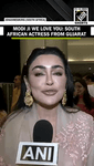 “Modi Ji We Love You…” South African actress Tarina Patel welcomes PM Modi.mp4 “Modi Ji We Love You…” South African actress Tarina Patel welcomes PM Modi.mp4