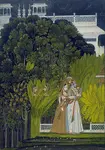 7_attrib_to_Nihal_Chand_Raja_Savant_Singh_and_Bani_Thani_as_Krishna_and_Radha_Ar.jpg