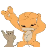 jaggu party 4.png jaggu party 4.png